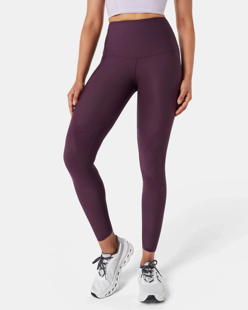 Sculpt Leggings — CelluWeave™ | Aubergine