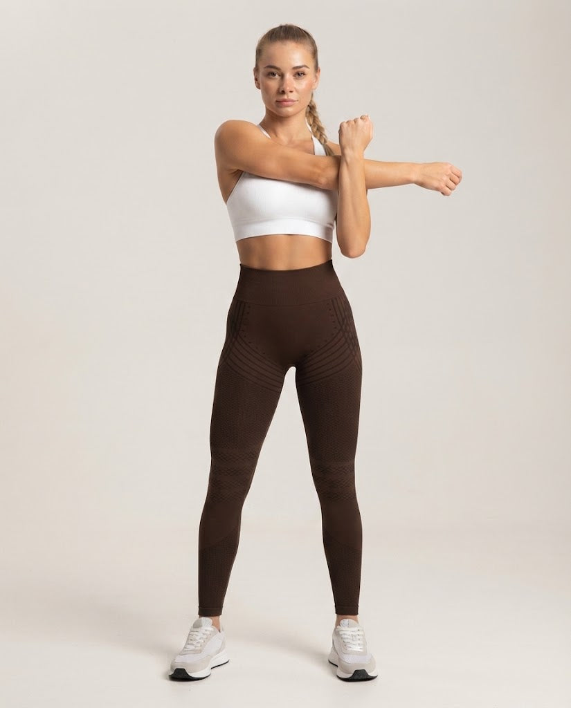 ZORANCA Sculpt Leggings CelluWeave - Espresso