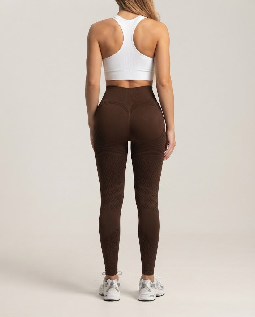 ZORANCA Sculpt Leggings CelluWeave - Espresso