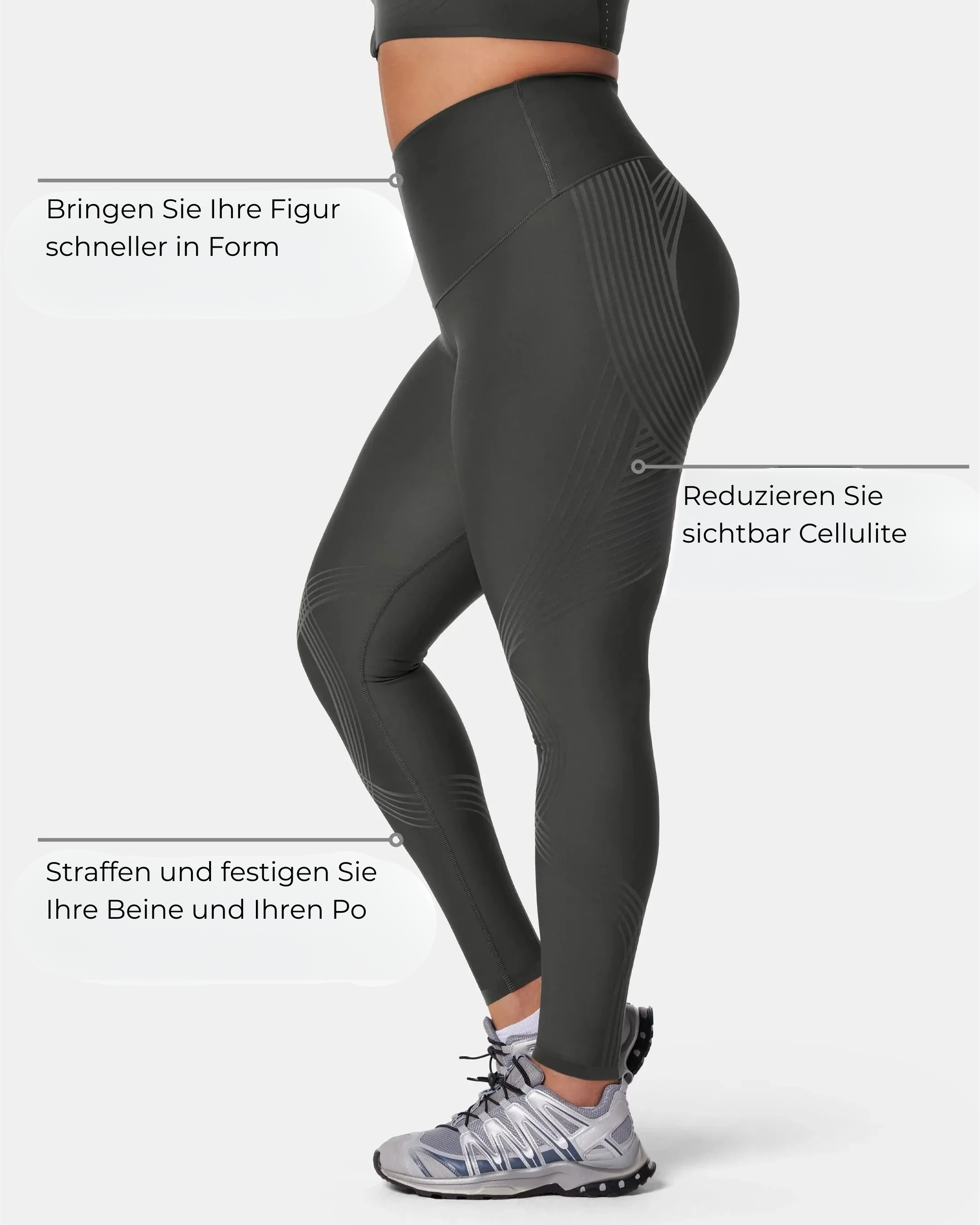 Sculpt Leggings — CelluWeave™ | Anthrazit