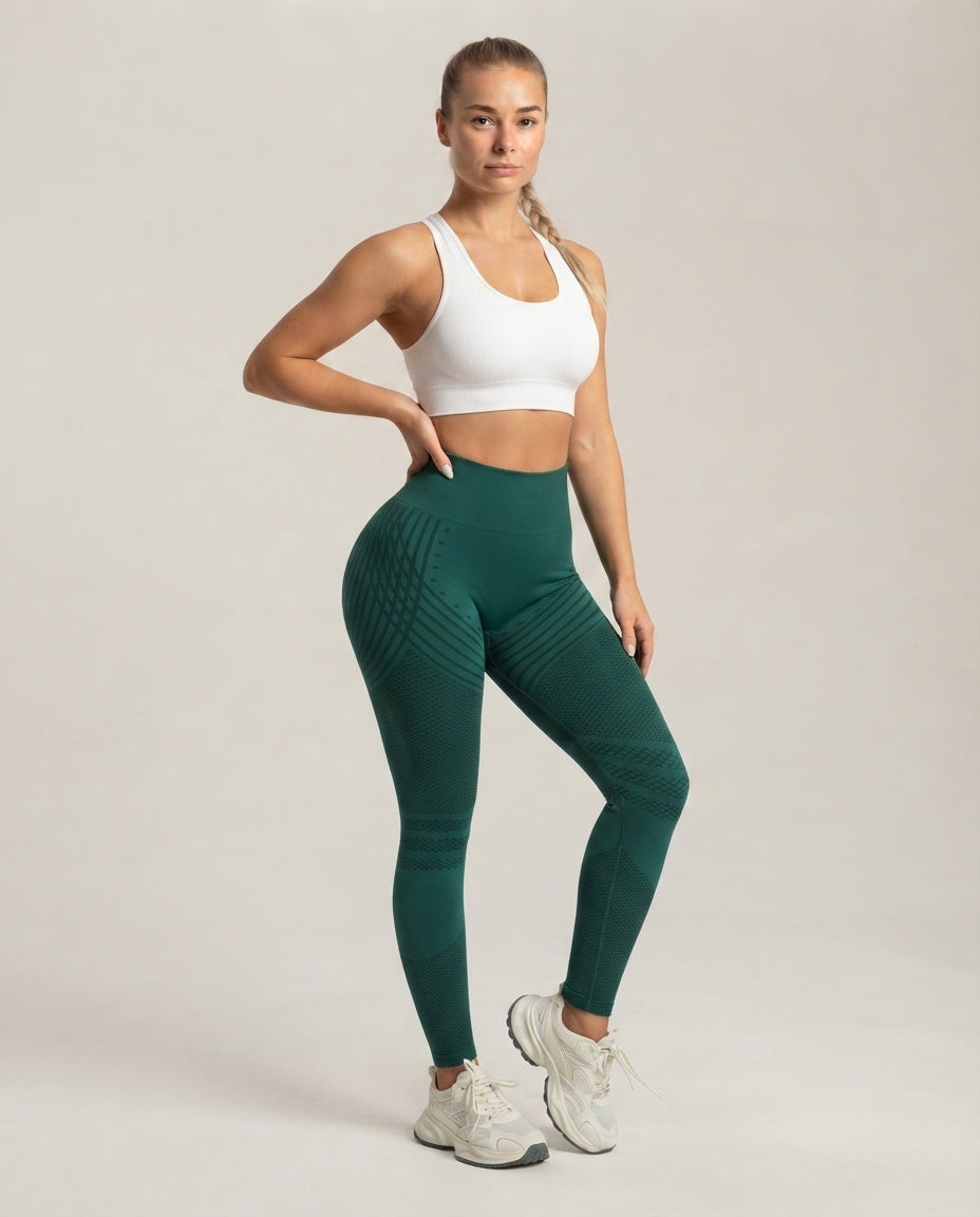 ZORANCA Sculpt Leggings CelluWeave - Smaragd