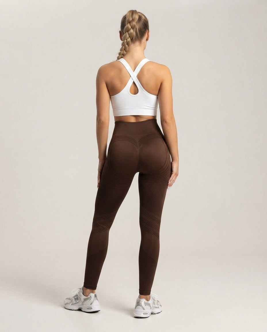 ZORANCA Sculpt Leggings CelluWeave - Espresso