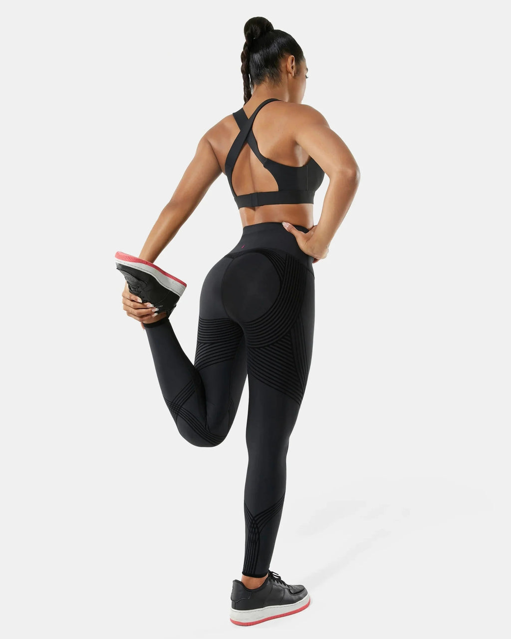 Sculpt Leggings — CelluWeave™ | Schwarz