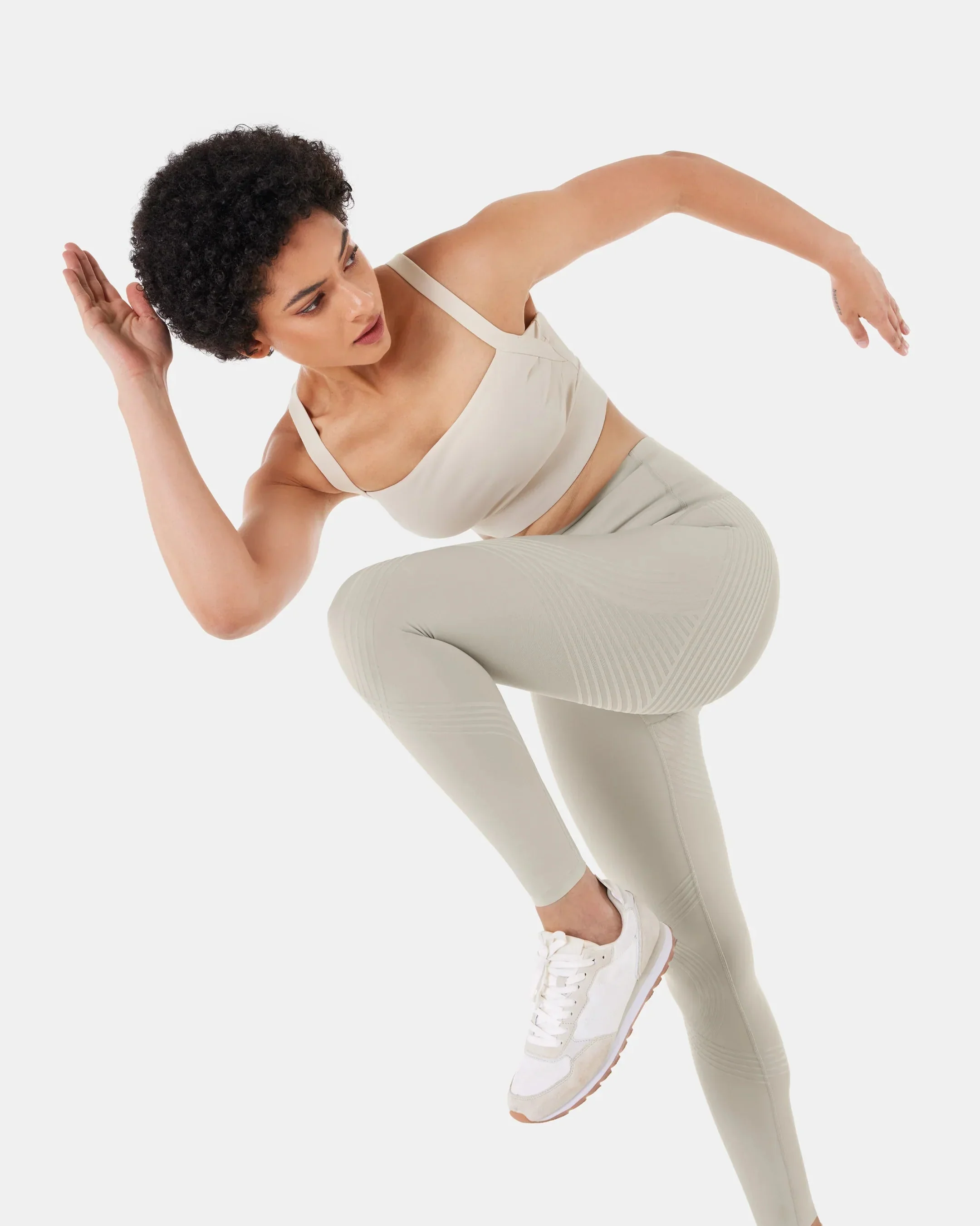 Sculpt Leggings — CelluWeave™ | Sand