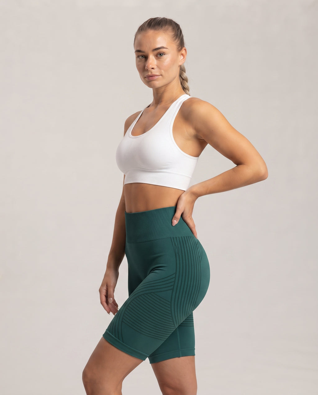 ZORANCA Sculpt Shorts CelluWeave - Smaragd