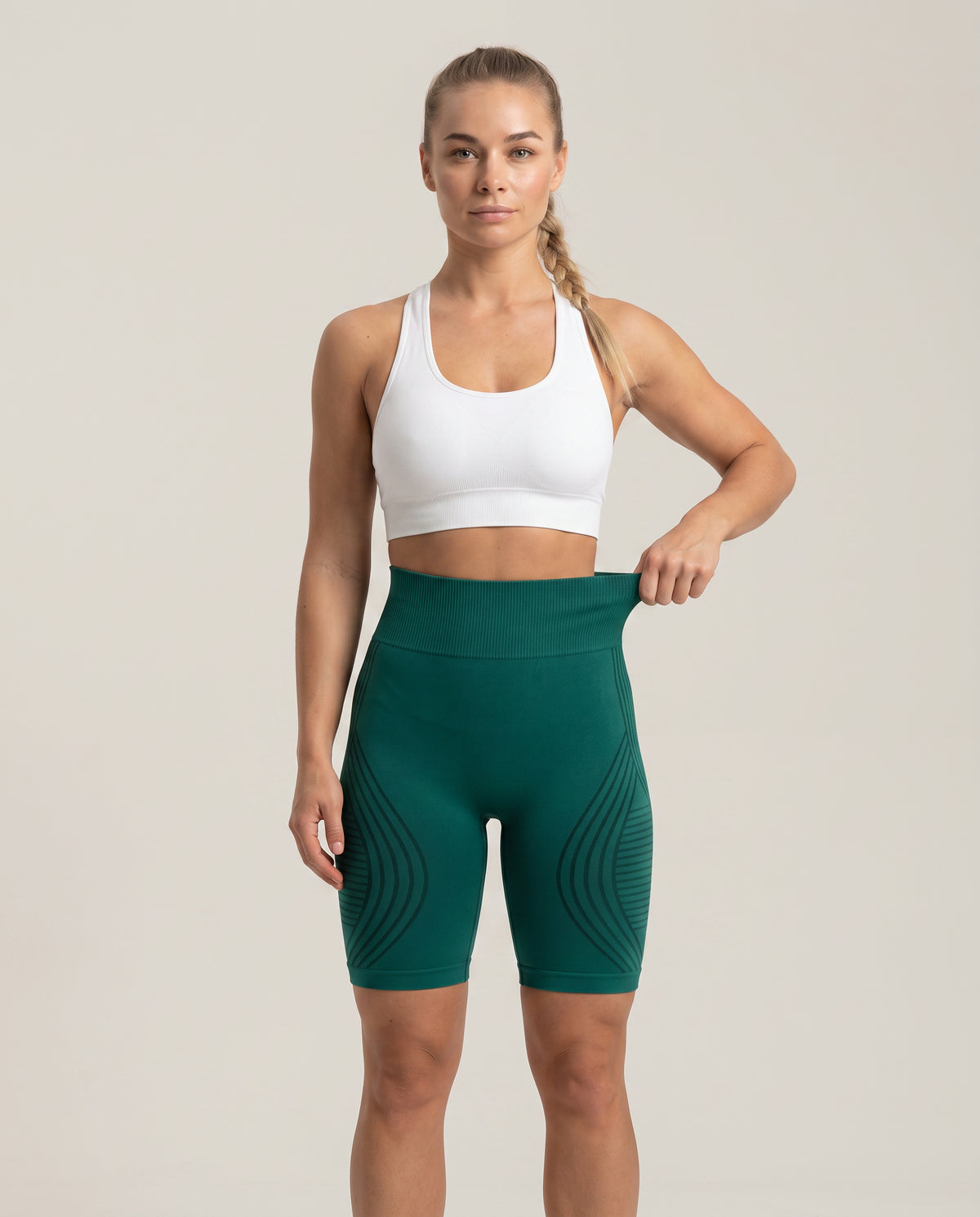 ZORANCA Sculpt Shorts CelluWeave - Smaragd
