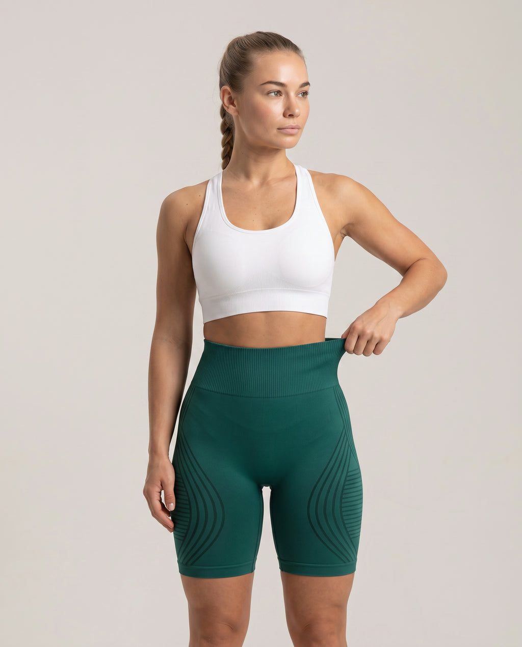 ZORANCA Sculpt Shorts CelluWeave - Smaragd