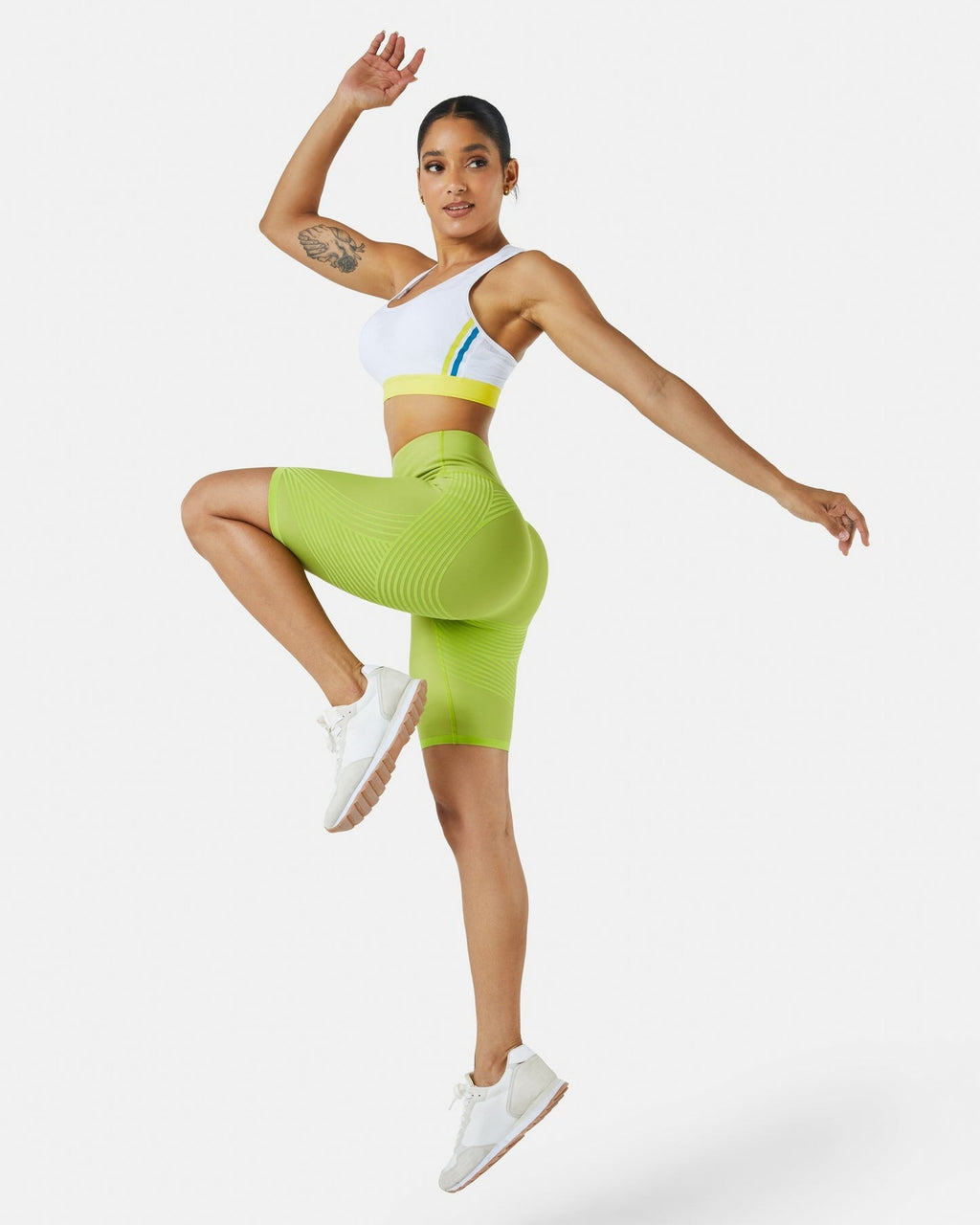 Sculpt Shorts — CelluWeave™ | Limette