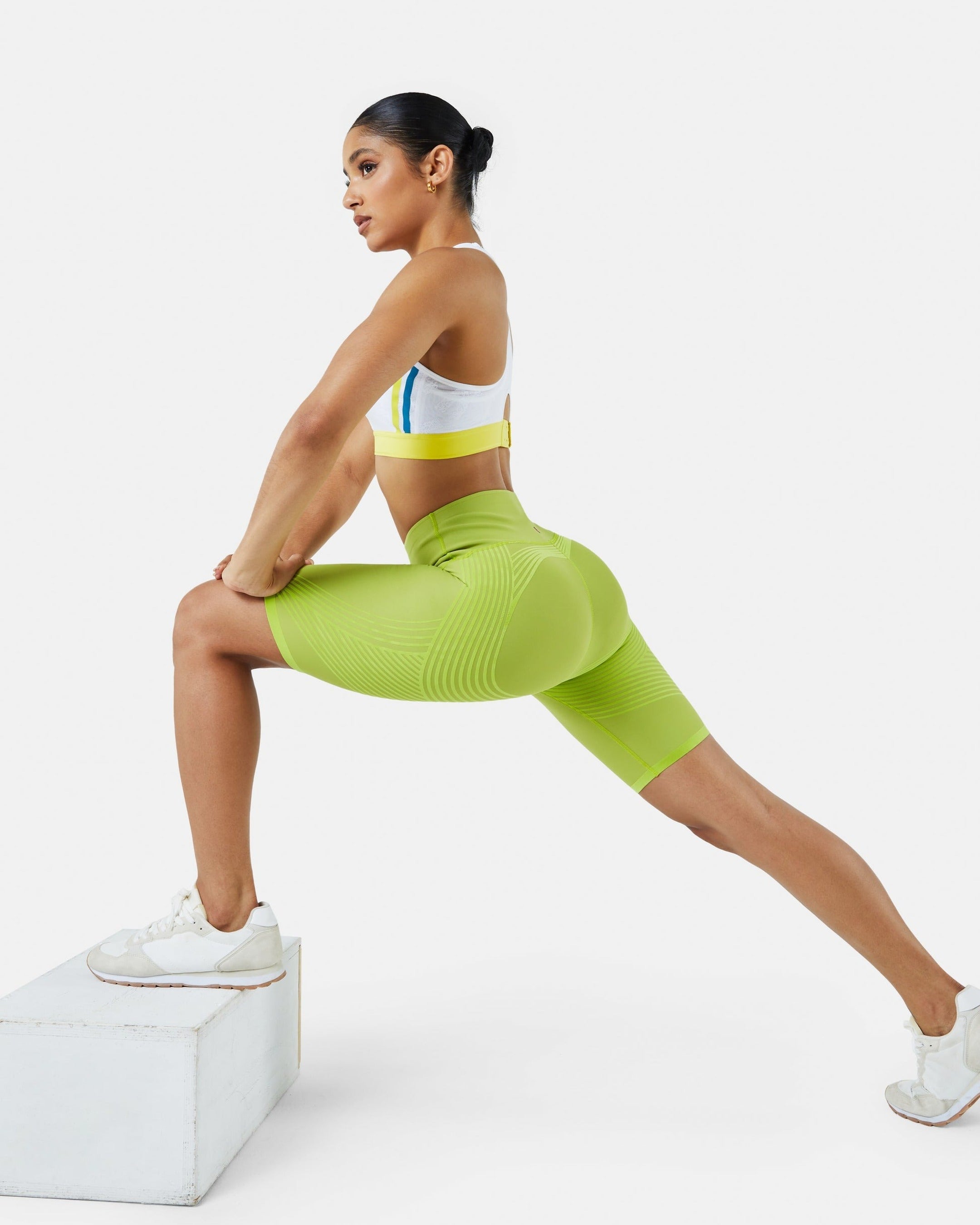 Sculpt Shorts — CelluWeave™ | Limette