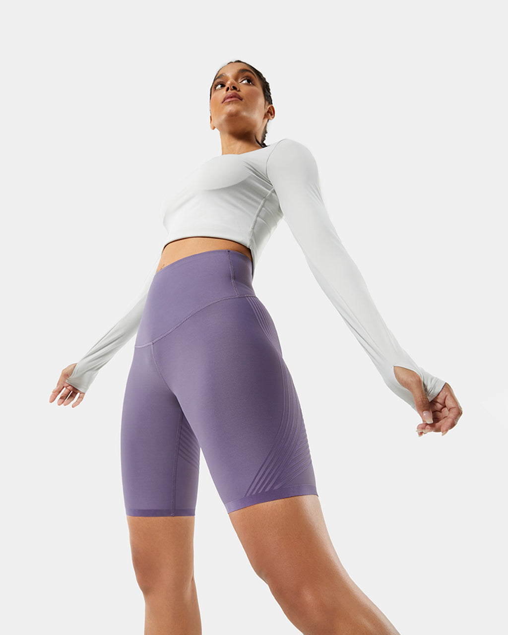 Sculpt Shorts — CelluWeave™ | Lavendel